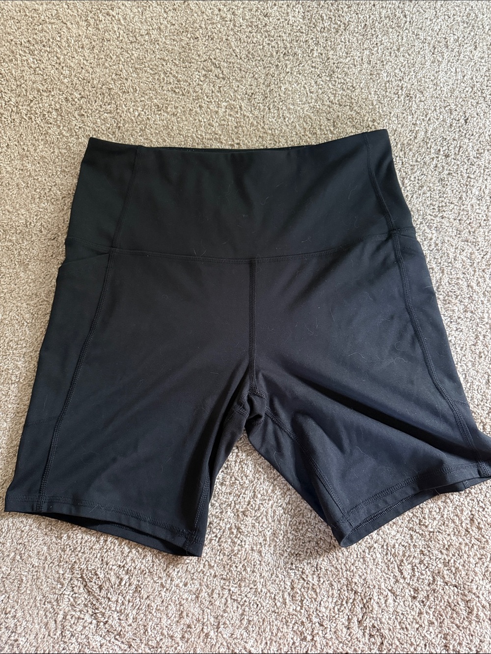 DSG Black High-Waist Bike Shorts